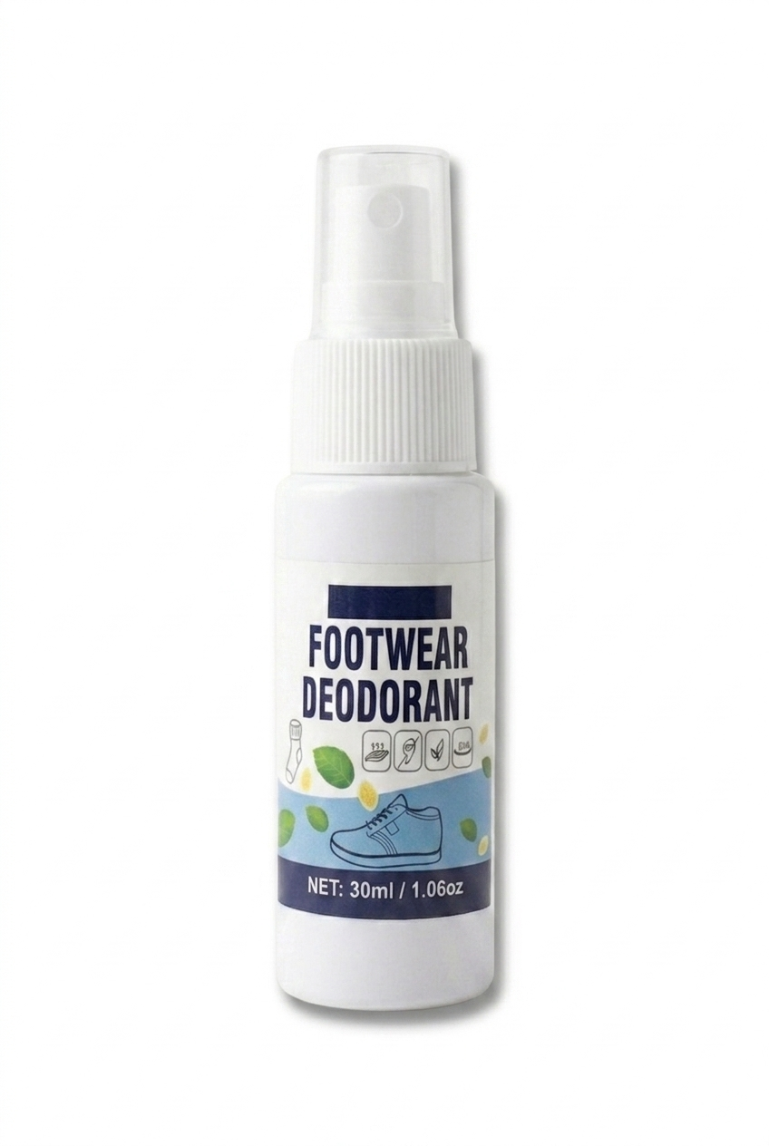 Footwear Deodorant Spray (30ml) – Quick-Drying Shoe Refresher