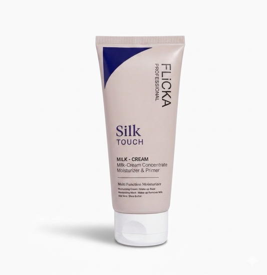FLICKA Professional Silk Touch Milk-Cream Concentrate – Multi-Function Moisturizer & Primer