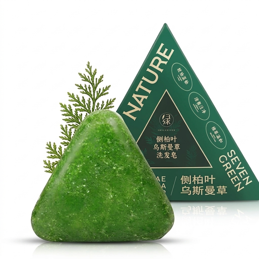 Nature Seven Green Herbal Shampoo Bar