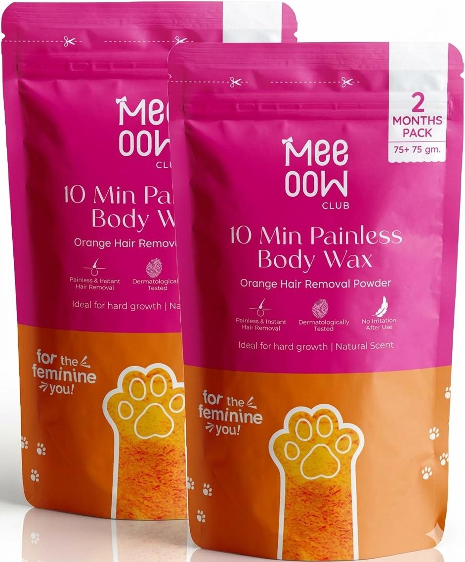 Meeoow Club 10-Min Painless Body Wax