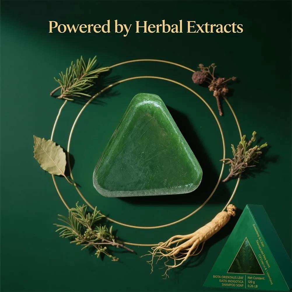 Nature Seven Green Herbal Shampoo Bar